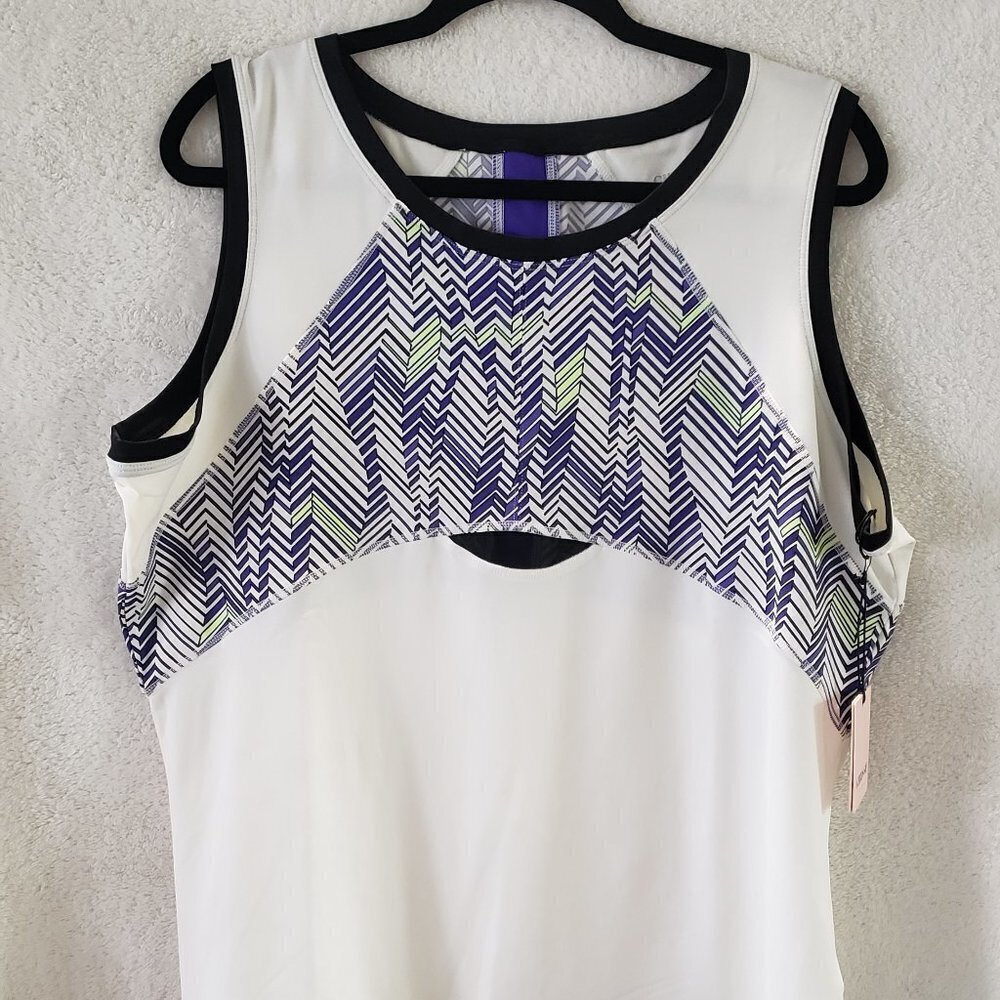 CHRISSIE by Tail Target Line Top - Indigo - XXL